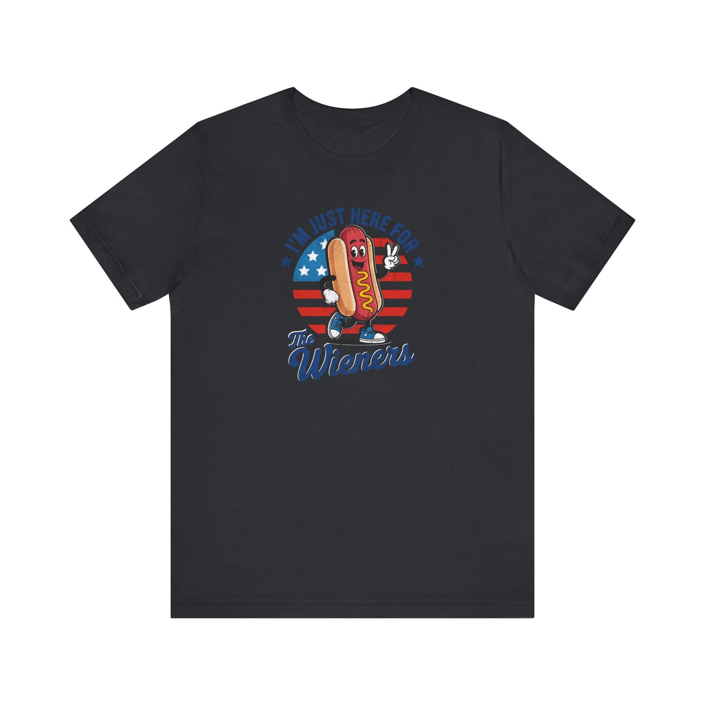 Fun Hot Dog Graphic Tee, Casual Summer Shirt, Family BBQ Outfit, July 4th Celebration Top, Foodie Gift, Unisex T-Shirt