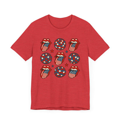 Retro Rock Band USA Tee, Vintage Music Shirt, Unisex Rock T-Shirt, Concert Outfit, Gift for Music Lovers, Summer Style Tee