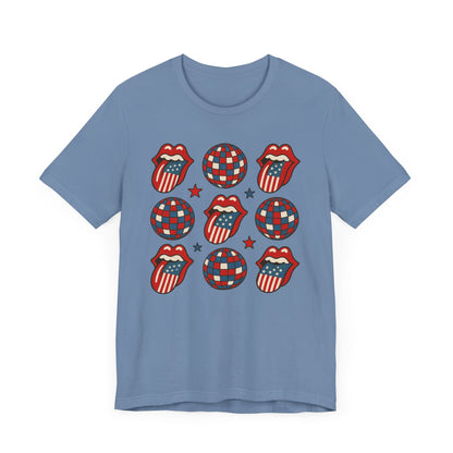 Retro Rock Band USA Tee, Vintage Music Shirt, Unisex Rock T-Shirt, Concert Outfit, Gift for Music Lovers, Summer Style Tee